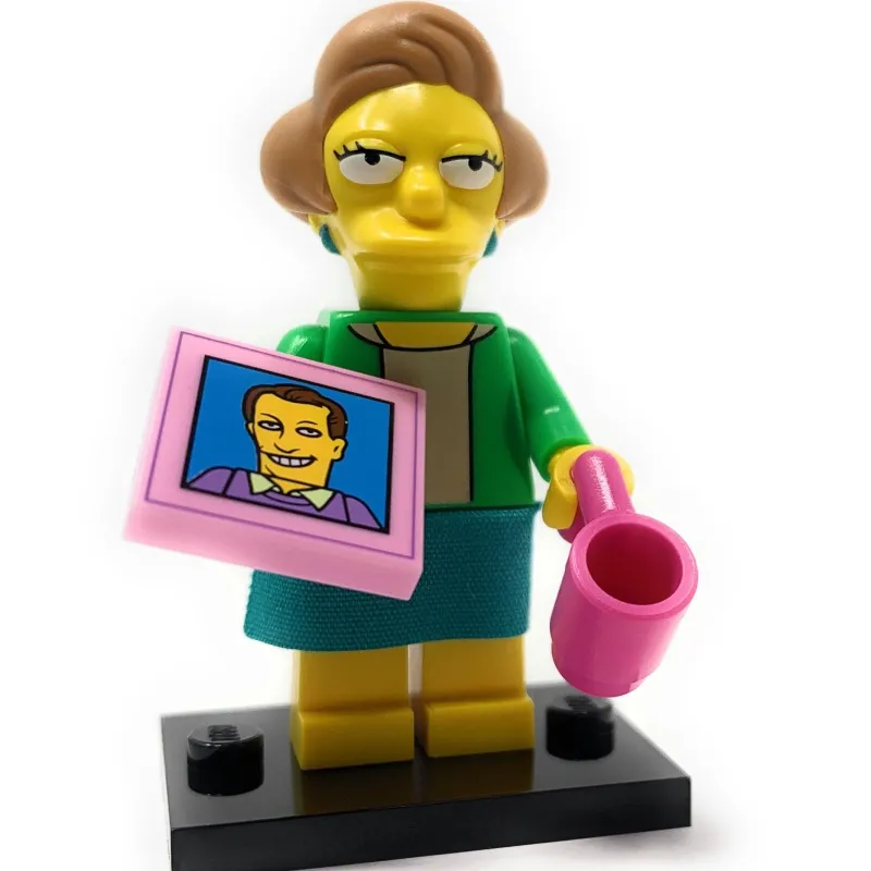 Collectible Minifigures>The Brick Show Shop Edna Krabappel - LEGO Simpsons Collectible Minifigure (Series 2) (2015
