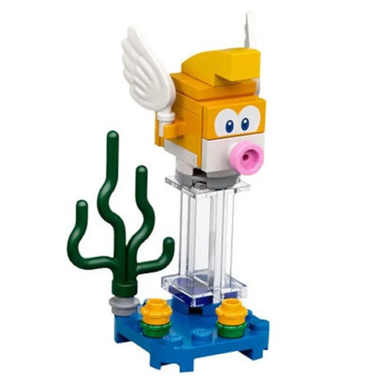 Super Mario>The Brick Show Shop Eep Cheep (Series 1) - LEGO Super Mario Character Minifigure (2020)