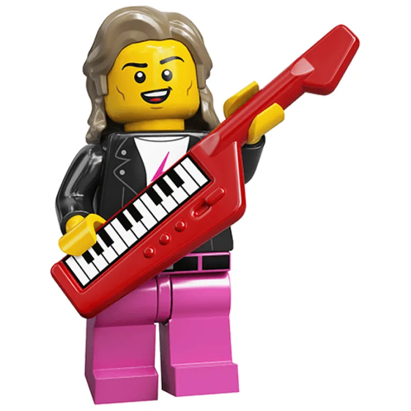 Collectible Minifigures>The Brick Show Shop Electronic Musician - LEGO Series 20 Collectible Minifigure