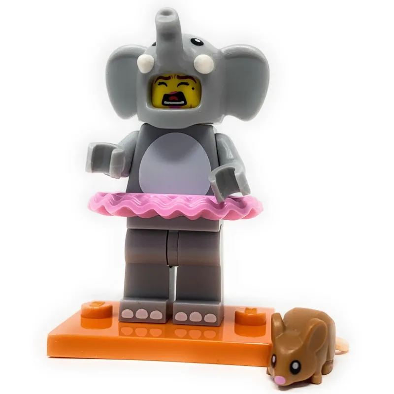 Collectible Minifigures>The Brick Show Shop Elephant Girl - LEGO Series 18 Collectible Minifigure (2018)