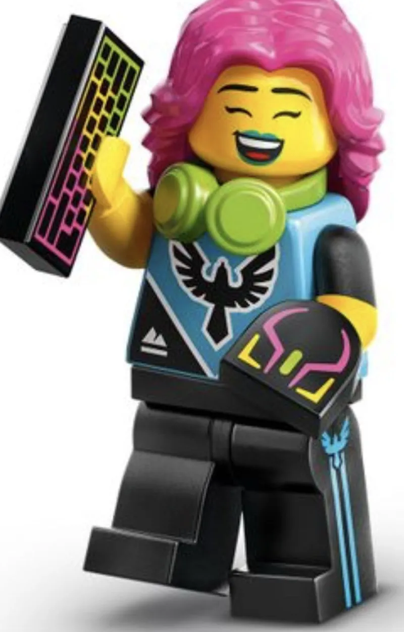 Collectible Minifigures>The Brick Show Shop E-Sports Gamer - LEGO Collectible Minifigure 71045 (Series 25) (2024)