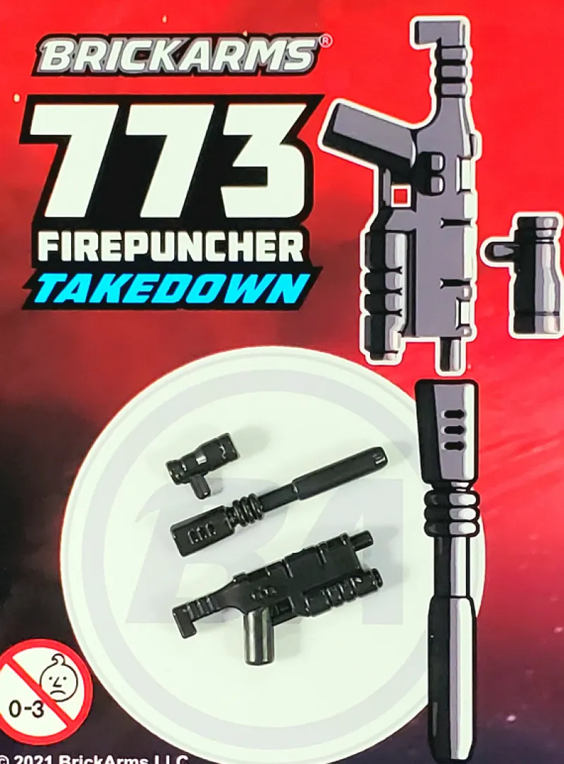Brickarms>The Brick Show Shop 773 Firepuncher Takedown Pack for LEGO Minifigures, BrickArms