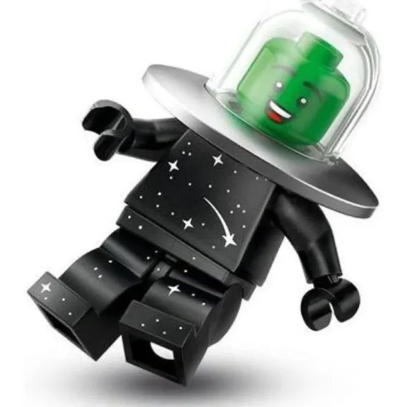 Collectible Minifigures>The Brick Show Shop Flying Saucer Costume Fan - LEGO Collectible Minifigure 71046 (Series