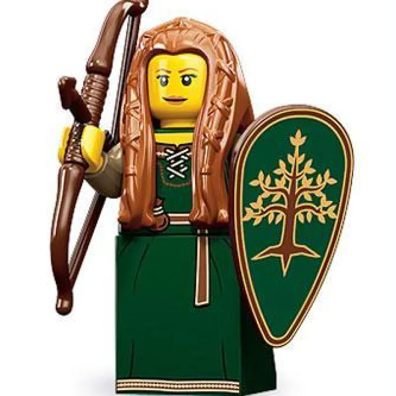 Collectible Minifigures>The Brick Show Shop Forest Maiden - Series 9 LEGO Collectible Minifigure (2013)