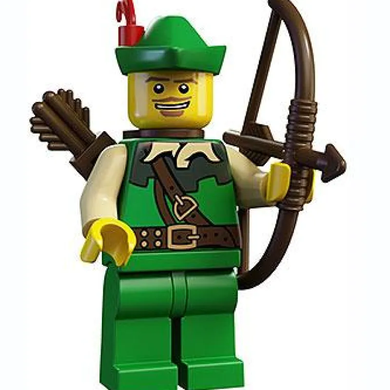Collectible Minifigures>The Brick Show Shop Forestman - Series 1 LEGO Collectible Minifigure (2010)