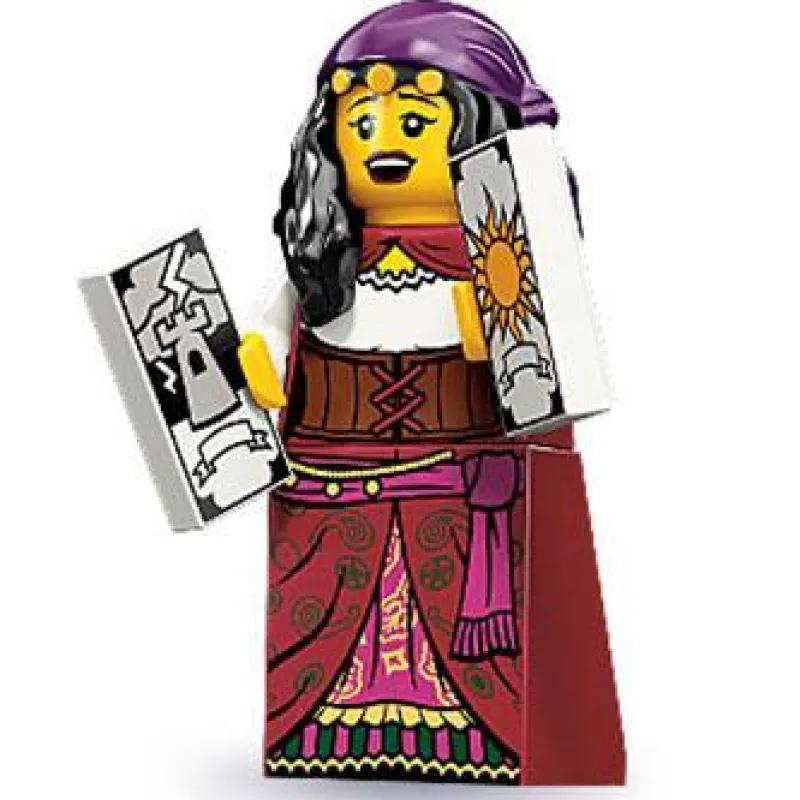 Collectible Minifigures>The Brick Show Shop Fortune Teller - Series 9 LEGO Collectible Minifigure (2013)