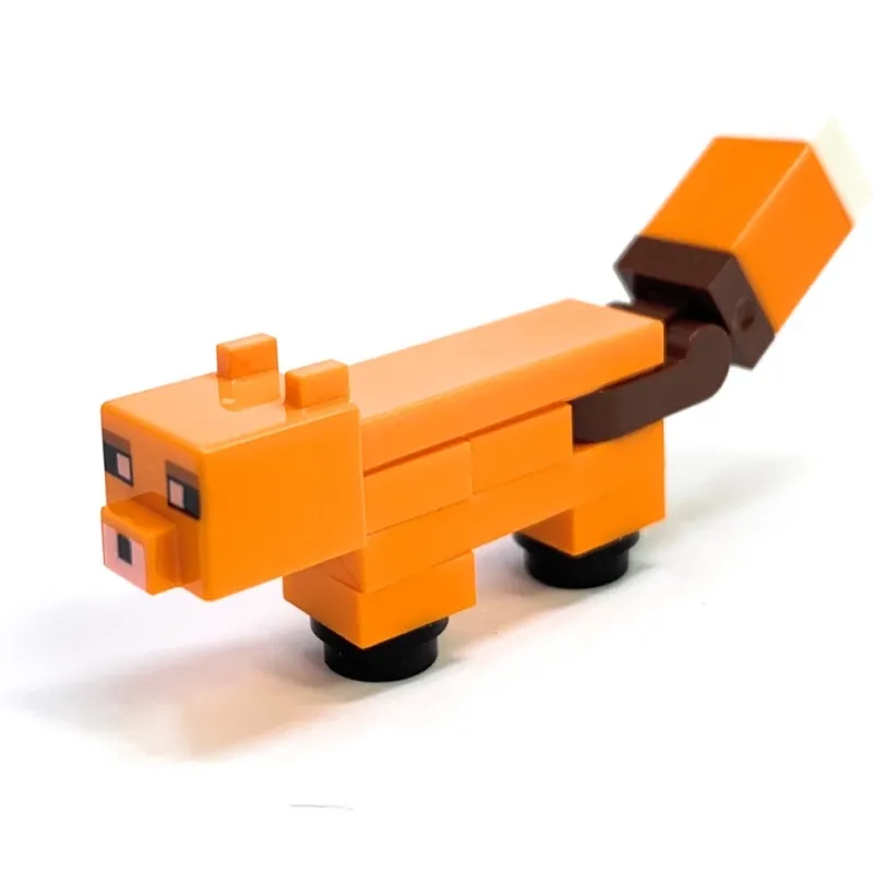 Minecraft>The Brick Show Shop Fox - LEGO Minecraft Minifigure