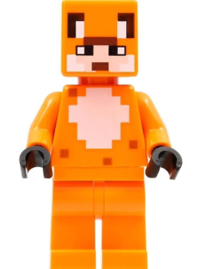 Minecraft>The Brick Show Shop Fox Skin - LEGO Minecraft Minifigure (2022)