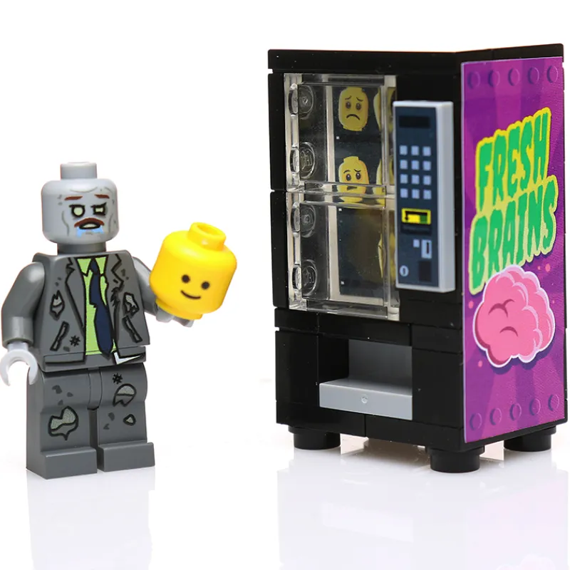 B3 Customs | Vending Machines>The Brick Show Shop Fresh Brains - B3 Customs Zombie Vending Machine