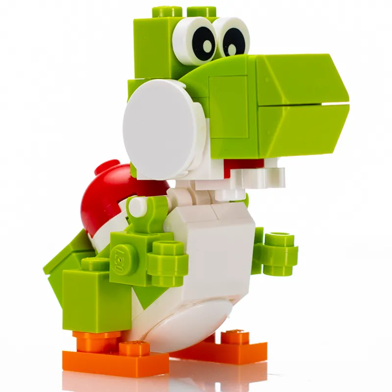 B3 Customs | Arcade>The Brick Show Shop Friendly Green Dino made with LEGO parts