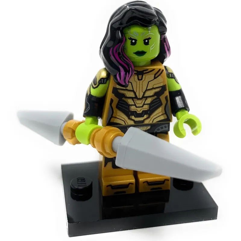 Collectible Minifigures>The Brick Show Shop Gamora w/ Blade of Thanos - LEGO Marvel Collectible Minifigure (Series