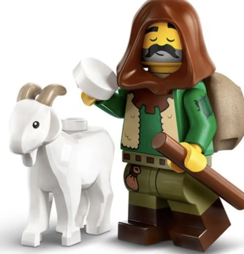 Collectible Minifigures>The Brick Show Shop Goatherd - LEGO Collectible Minifigure 71045 (Series 25) (2024)