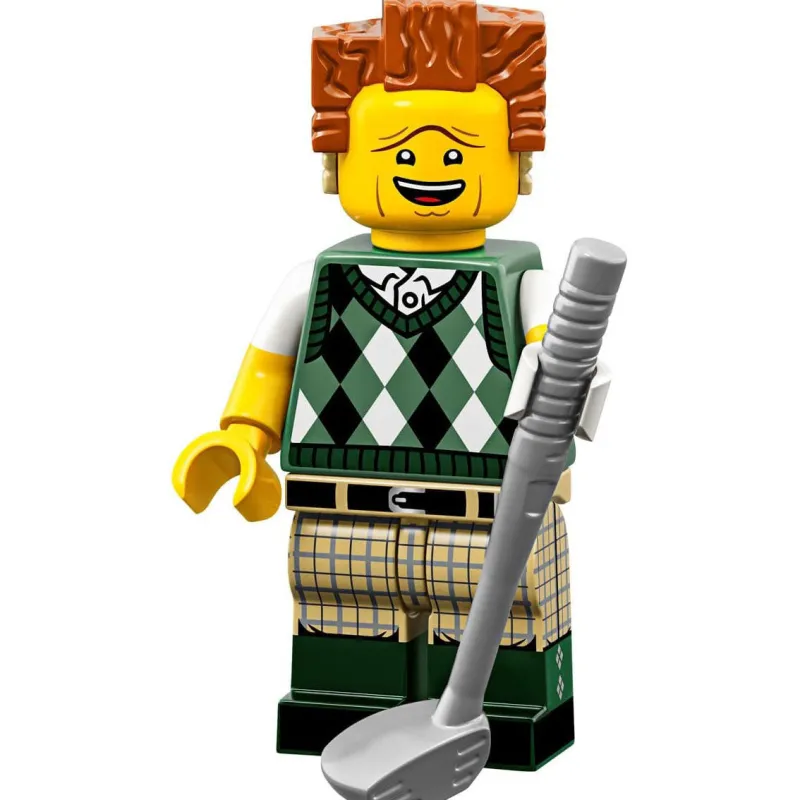 Collectible Minifigures>The Brick Show Shop Gone Golfin' President Business - LEGO Movie 2 Collectible Minifigure