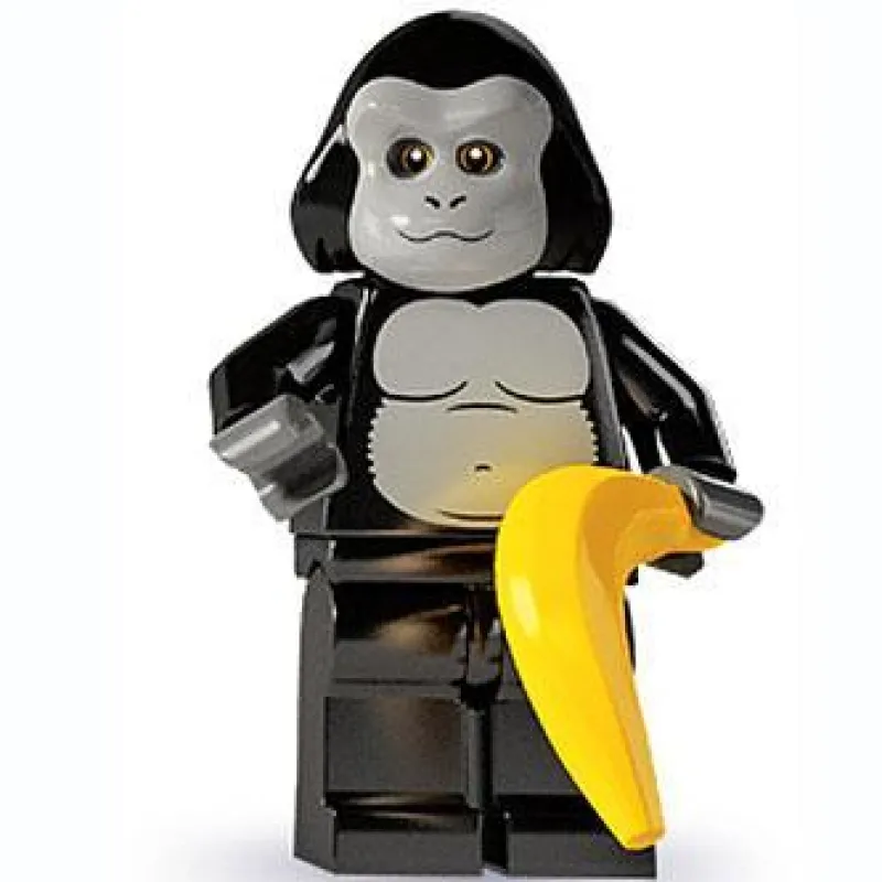 Collectible Minifigures>The Brick Show Shop Gorilla Suit Guy - Series 3 LEGO Collectible Minifigure (2011)