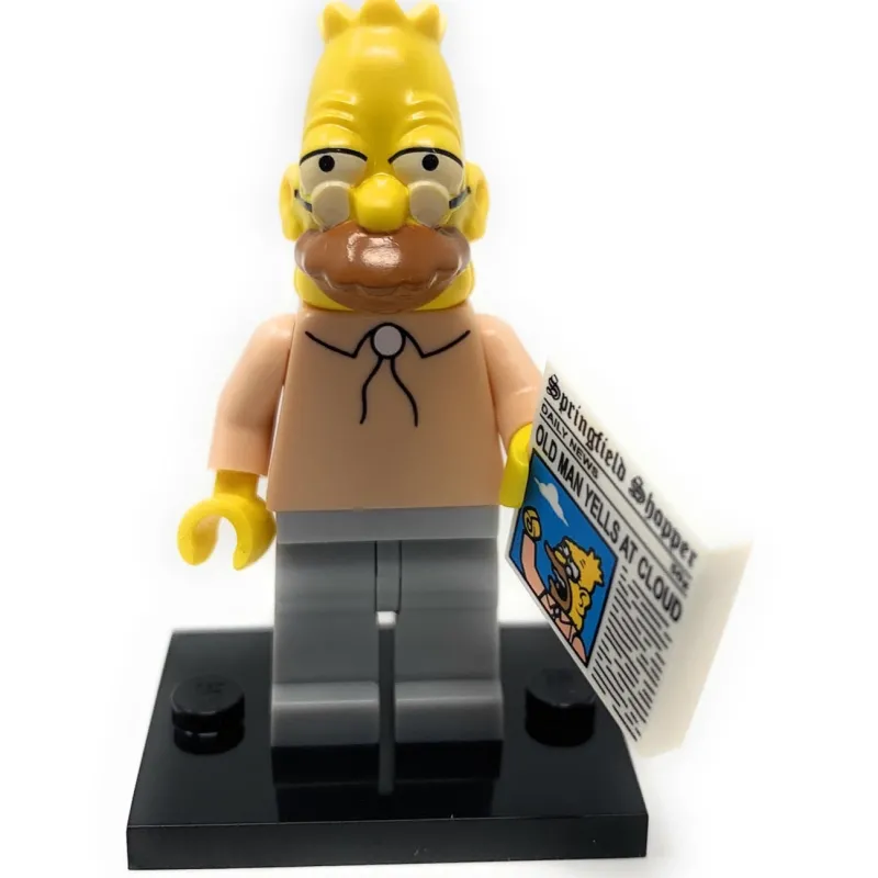 Collectible Minifigures>The Brick Show Shop Grampa Simpson - LEGO Simpsons Collectible Minifigure (Series 1) (2014