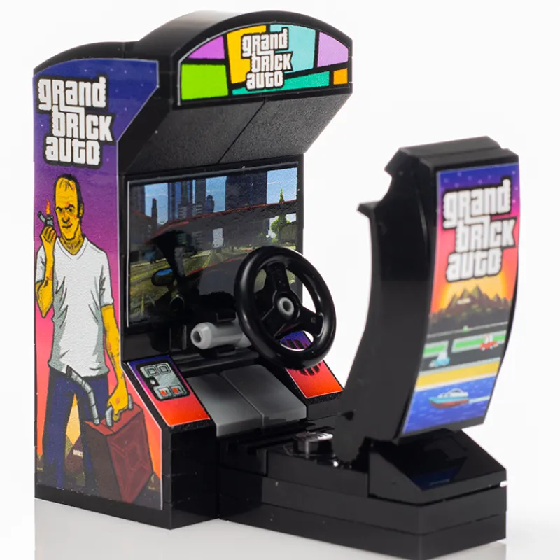 B3 Customs | Arcade>The Brick Show Shop Grand Brick Auto - B3 Customs Arcade Racing Game made using LEGO parts