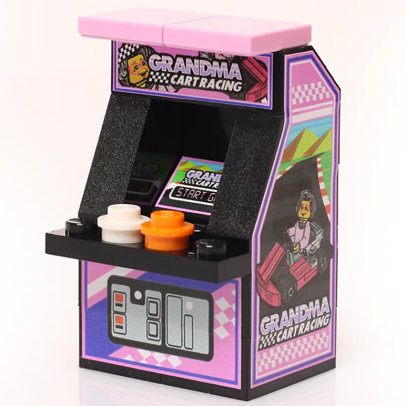 B3 Customs | Arcade>The Brick Show Shop Grandma Cart Racing - B3 Customs Arcade Machine