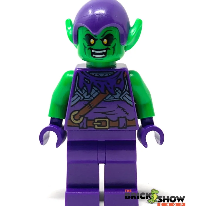 Marvel>The Brick Show Shop Green Goblin (Plain Legs) - LEGO Marvel Minifigure (2021)