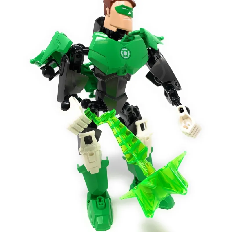 Retired Lego Sets>The Brick Show Shop Green Lantern - LEGO DC Comics Super Heroes Ultrabuild Set (4528) [RET