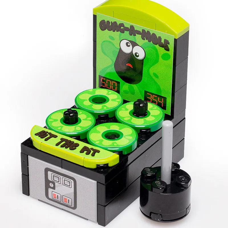 B3 Customs | Amusement Park / Carnival>The Brick Show Shop Guac-A-Mole - Custom Arcade Whac-A-Mole Set made using LEGO parts - B3