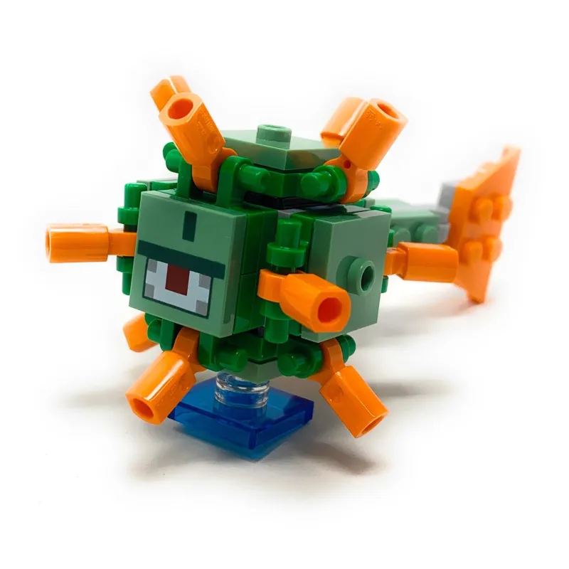 Minecraft>The Brick Show Shop Guardian - LEGO Minecraft Minifigure (2022)