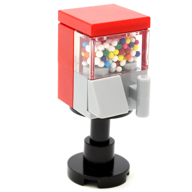 B3 Customs | Vending Machines>The Brick Show Shop Gumball Machine made using LEGO parts - B3 Customs