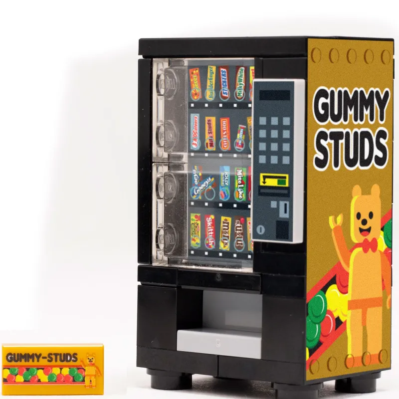 B3 Customs | Custom Parts>The Brick Show Shop Gummy Studs - B3 Customs® Candy Bar Vending Machine