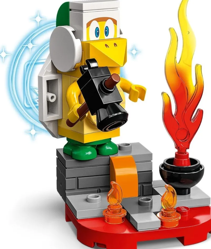 Super Mario>The Brick Show Shop Hammer Bro (Series 5) - LEGO 71410 Super Mario Character Minifigure (2