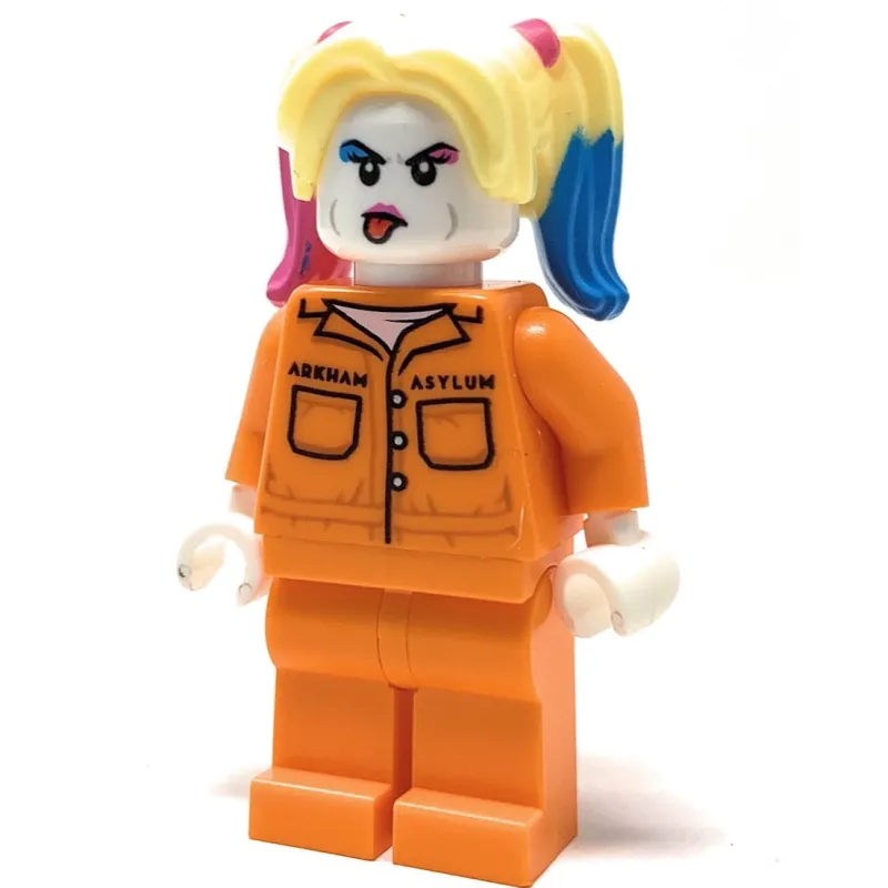 Dc Comics>The Brick Show Shop Harley Quinn (Prison Jumpsuit) - LEGO DC Comics Minifigure (2019)