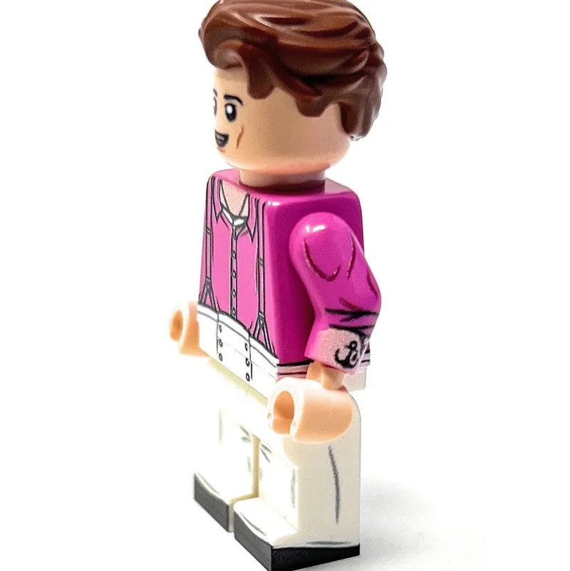 B3 Customs>The Brick Show Shop Harry Tiles Custom Musician Minifig w/ Concert Poster (Fine Line Tour)