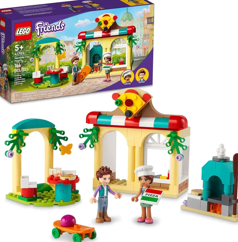 Retired Lego Sets>The Brick Show Shop Heartlake City Pizzeria - LEGO Friends Set (41705) [RETIRED]