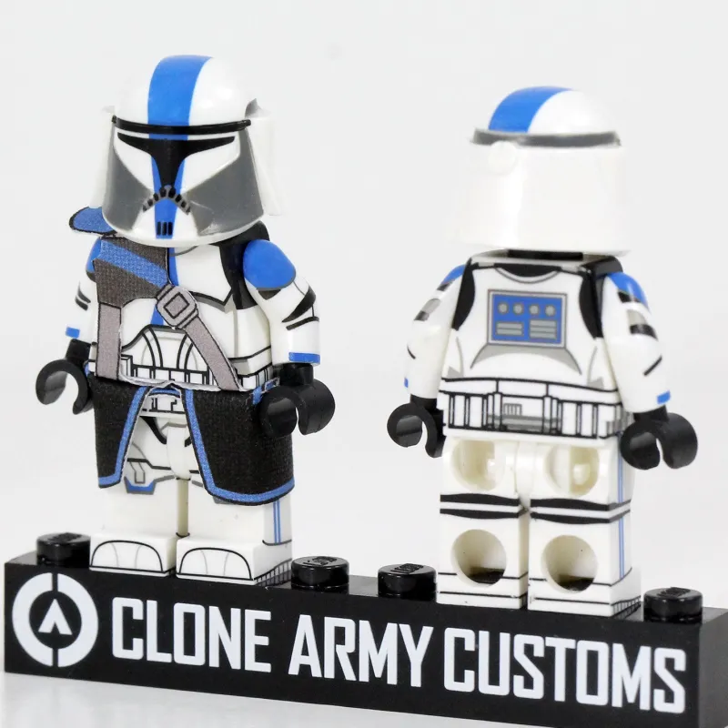 Clone Army Customs | Custom Lego Star Wars Minifigure>The Brick Show Shop Heavy 501st Trooper (Phase 1) - Custom LEGO Star Wars Minifigure