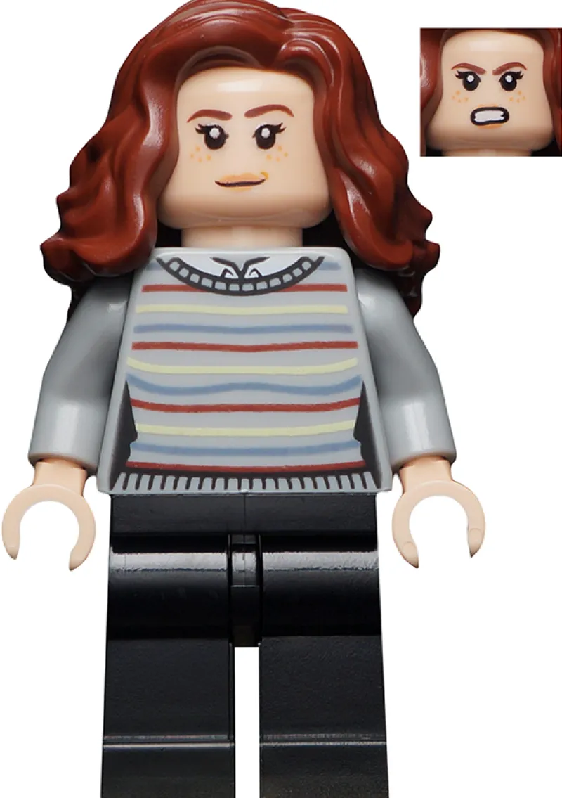 Harry Potter>The Brick Show Shop Hermione Granger (Striped Sweater) - LEGO Harry Potter Minifigure (202
