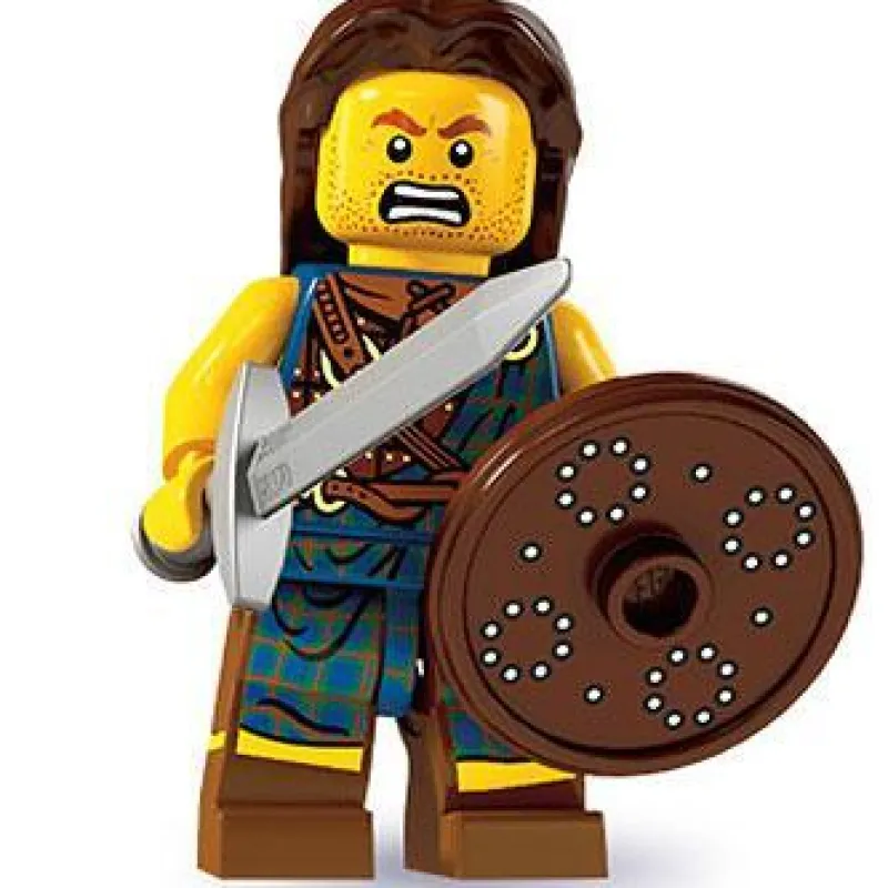 Collectible Minifigures>The Brick Show Shop Higland Battler - LEGO Series 6 Collectible Minifigure (2012)