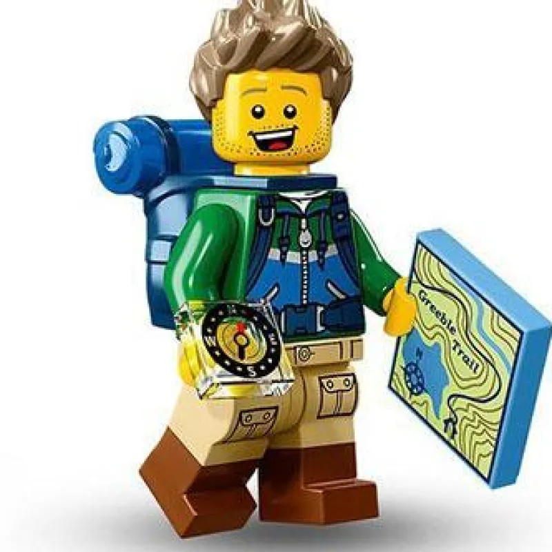 Collectible Minifigures>The Brick Show Shop Hiker - LEGO Series 16 Collectible Minifigure (2016)