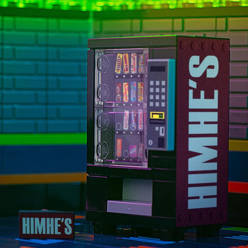 B3 Customs | Custom Parts>The Brick Show Shop HimHe's - B3 Customs® Candy Vending Machine