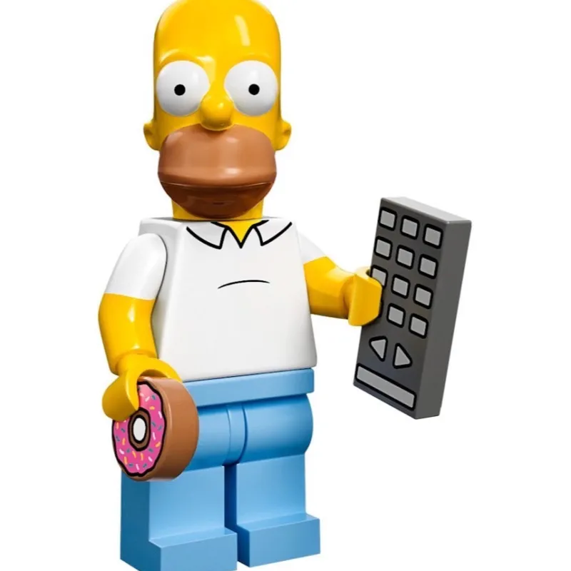 Collectible Minifigures>The Brick Show Shop Homer Simpson - LEGO Simpsons Collectible Minifigure (Series 1) (2014)
