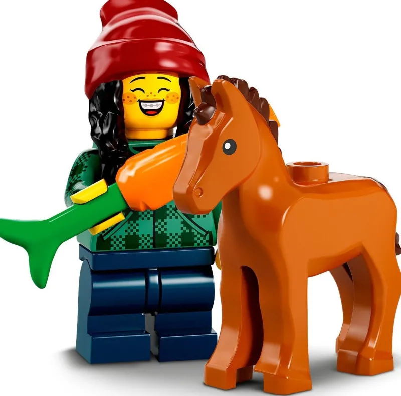 Collectible Minifigures>The Brick Show Shop Horse and Groom - LEGO Collectible Minifigure (Series 22) (2022)