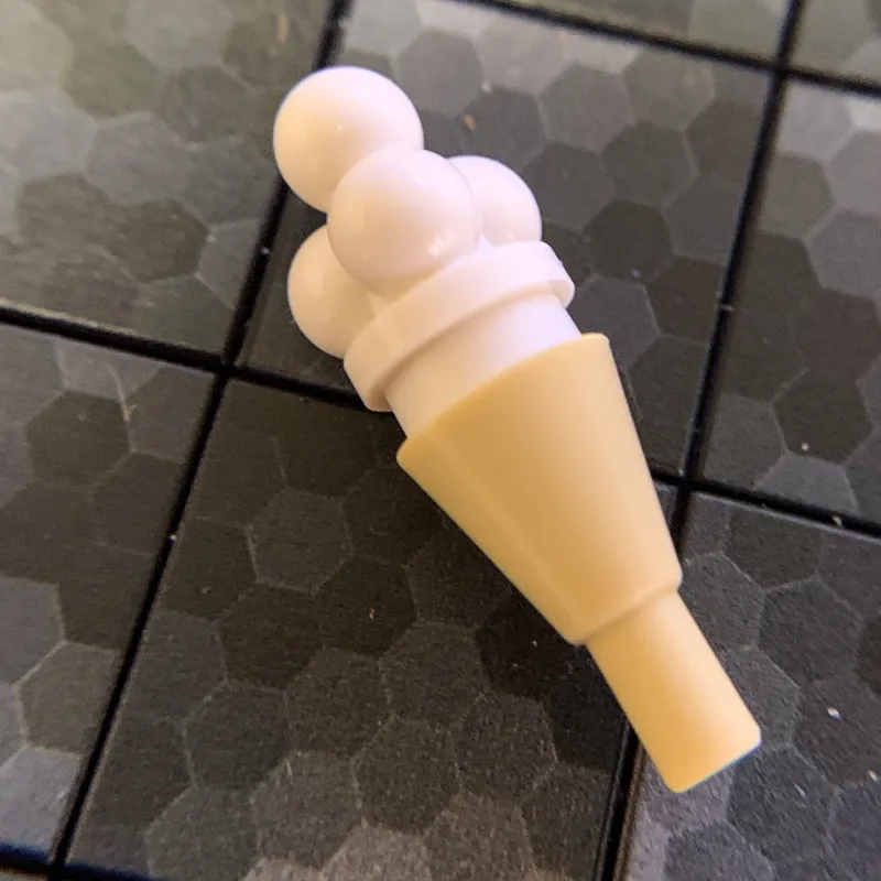 Lego Parts | Amusement Park / Carnival>The Brick Show Shop Ice Cream Cone - Official LEGO® Parts