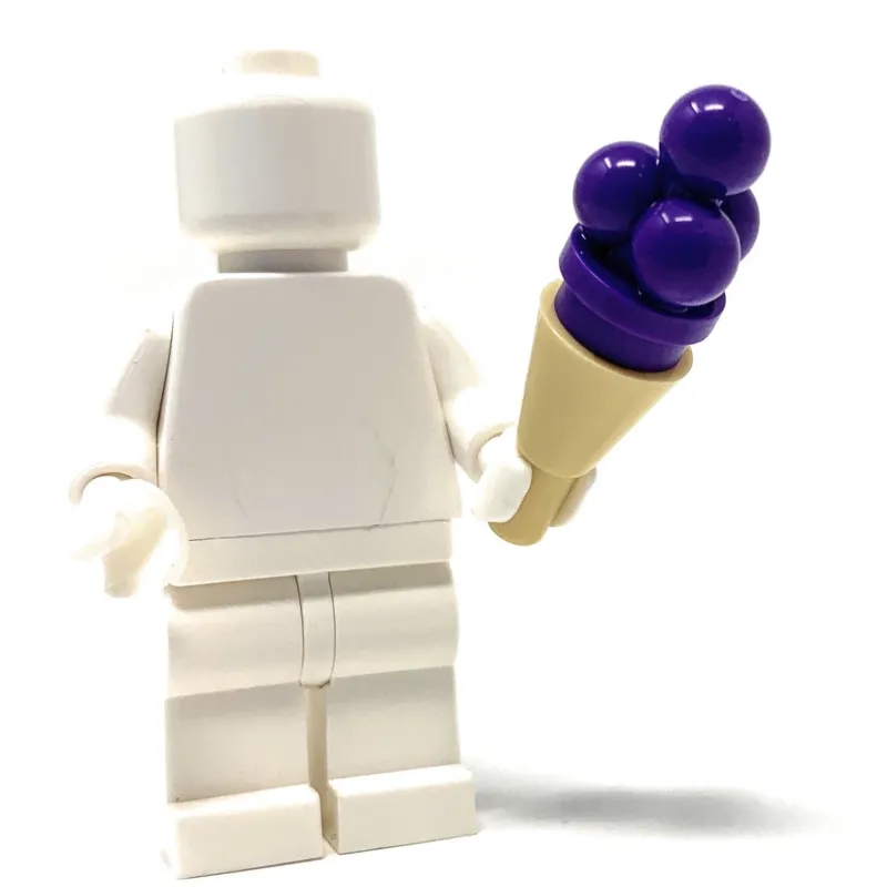 Lego Parts | Amusement Park / Carnival>The Brick Show Shop Ice Cream Cone - Official LEGO® Parts