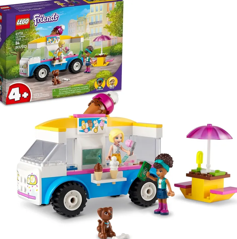 Retired Lego Sets>The Brick Show Shop Ice-Cream Truck - LEGO Friends Set (41715) [RETIRED]
