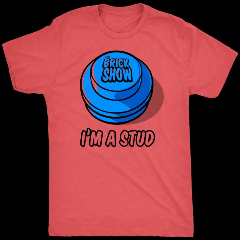 T-shirts>The Brick Show Shop I'm A Stud Mens T-Shirt VintageRed