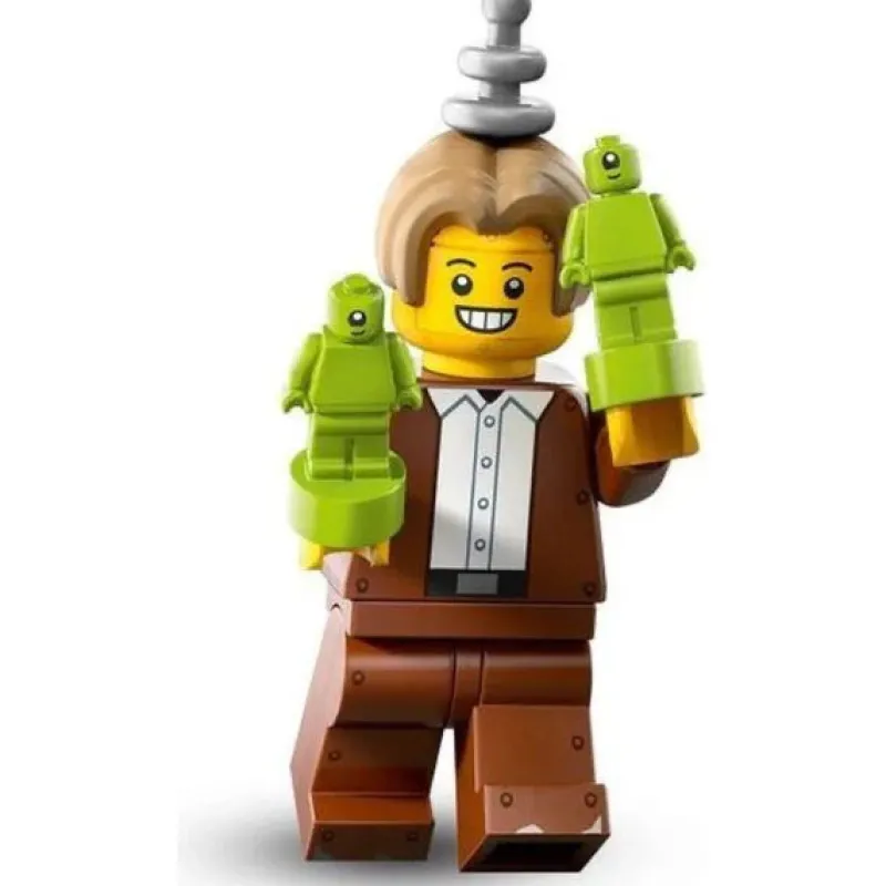 Collectible Minifigures>The Brick Show Shop Imposter - LEGO Collectible Minifigure 71046 (Series 26) (2024)