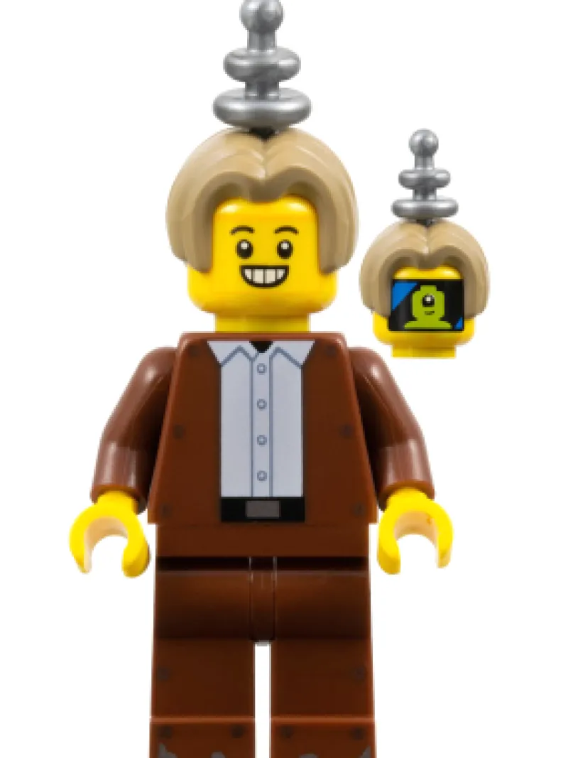 Collectible Minifigures>The Brick Show Shop Imposter - LEGO Collectible Minifigure 71046 (Series 26) (2024)