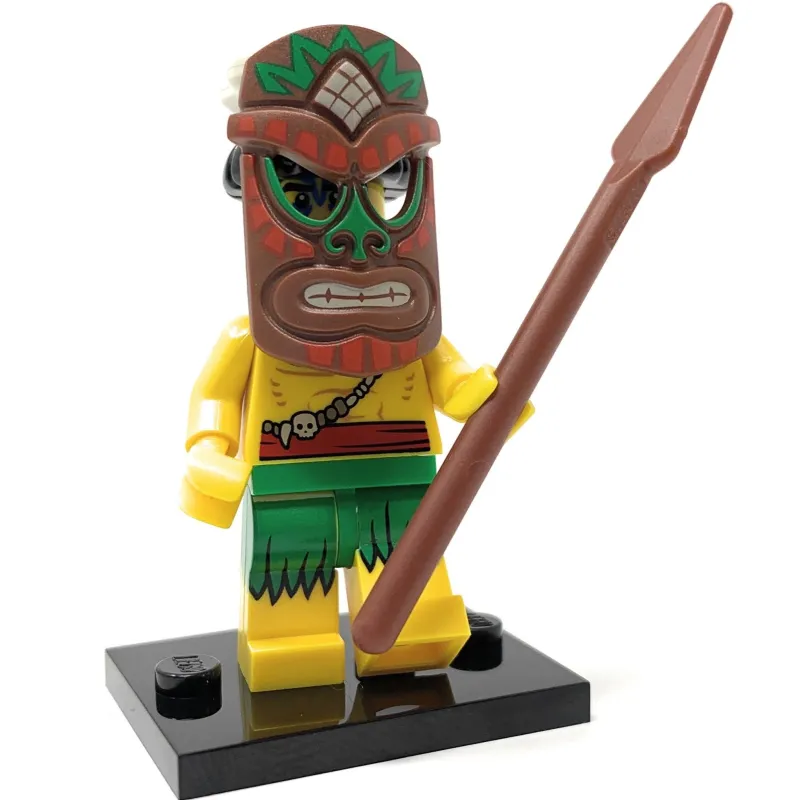 Collectible Minifigures>The Brick Show Shop Island Warrior - LEGO Series 11 Collectible Minifigure (2013)
