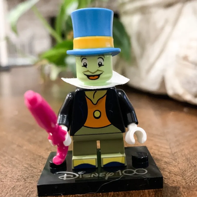 Disney | Collectible Minifigures>The Brick Show Shop Jiminy Cricket - LEGO Disney 100 Collectible Minifigure (2023)