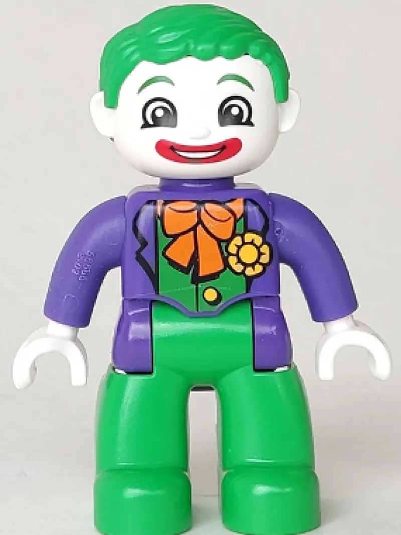 Dc Comics>The Brick Show Shop Joker - LEGO Duplo DC Comics Minifigure (2014)