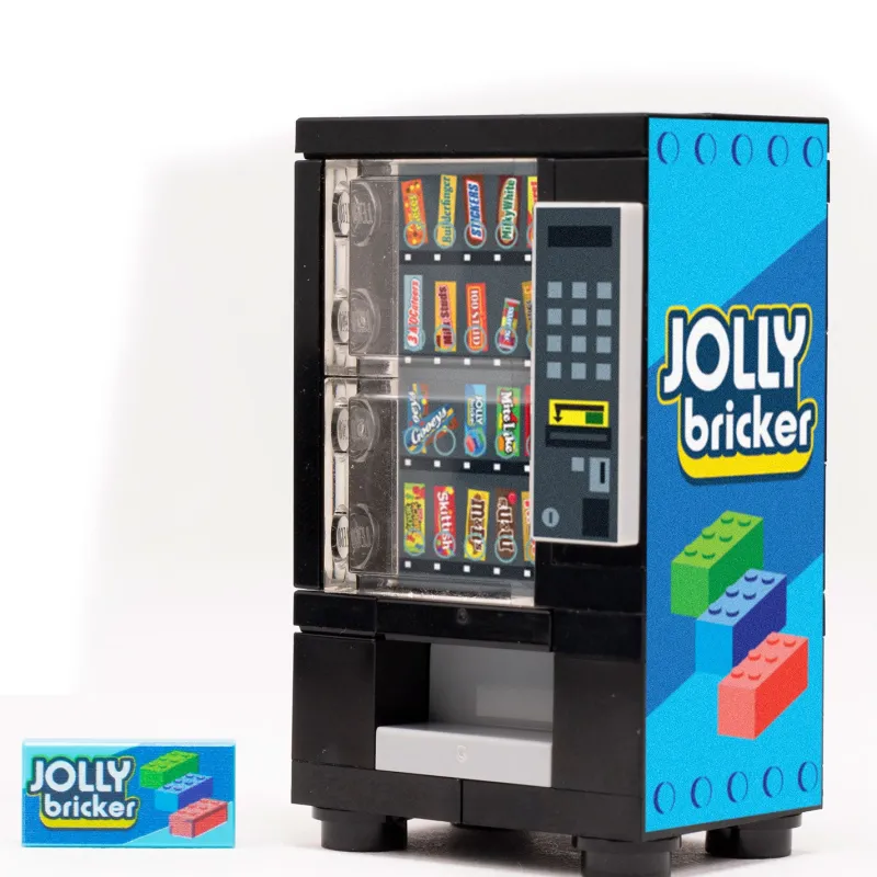 B3 Customs | Custom Parts>The Brick Show Shop Jolly Bricker - B3 Customs® Candy Vending Machine