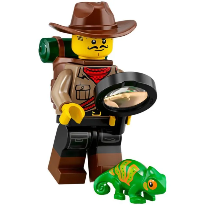 Collectible Minifigures>The Brick Show Shop Jungle Explorer - LEGO Series 19 Collectible Minifigure