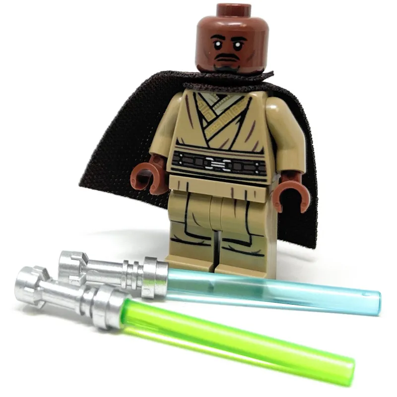 Star Wars>The Brick Show Shop Kelleran Beq (w/ Lightsabers) - LEGO Star Wars Minifigure (2024)